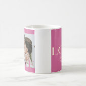 Typografische LOVE Lijst Design Lovers' mok (Center)