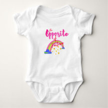 Typografische motivatie Baby Bodysuit