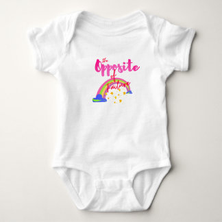 Typografische motivatie Baby Bodysuit