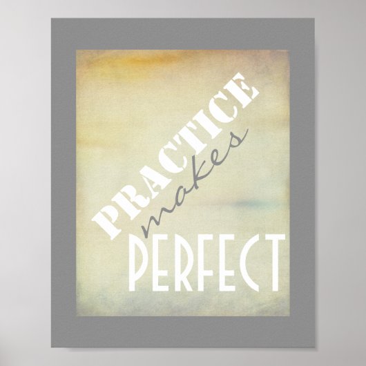 typografische poster maakt perfecte (Voorkant)