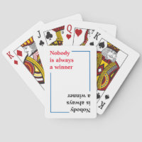 typografische prijsopgave: winnaar of verliezer