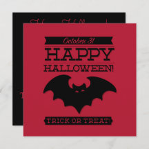 Typografische retro Halloween