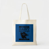 Typografische retro Halloween Tote Bag (Voorkant)