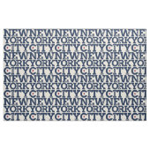 Typografische stof New York City (Fat Quarter)