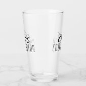 Typografische tekst van Chaos Coordinator Glas (Rechts)