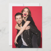 Typografische Valentijnsdag Foto (Achterkant)