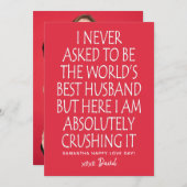 Typografische Valentijnsdag Foto (Voorkant / Achterkant)