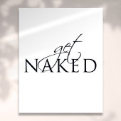 Typografische zwarte en witte voetzool poster