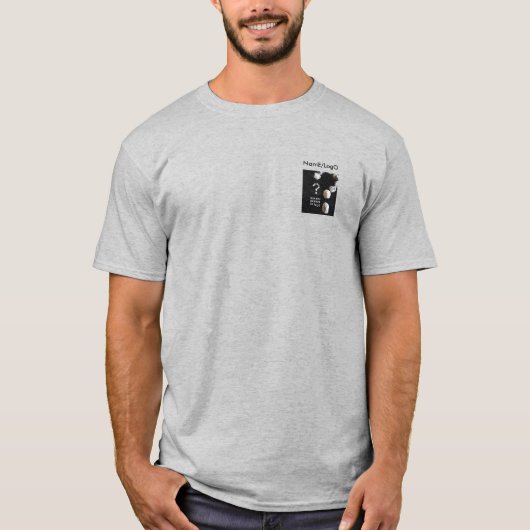 Typography_3_Now of nooit T-shirt (Voorkant)