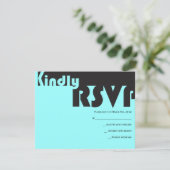 TYPOGRAPHY Bar Bat Mitzvah Antwoord (Staand voorkant)