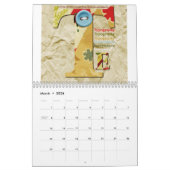 Typography Calendar Kalender (Mar 2026)