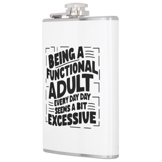 Typography design  Motivational Heupfles (Links)