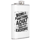 Typography design Motivational Heupfles (Rechts)