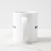 Typography Mug Design – Best Wife Ever Grote Koffiekop (Achterkant)