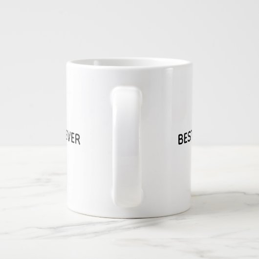Typography Mug Design – Best Wife Ever Grote Koffiekop (Achterkant)