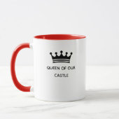 Typography Mug Design – Queen of Our Castle Mok (Links)