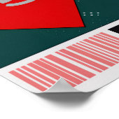 Typography Poster Modern Retro Art Mid-Century (Hoek)