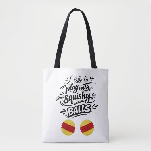 TypTi Squishy Ballen Tote Bag (Voorkant)