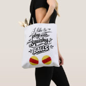 TypTi Squishy Ballen Tote Bag (Dichtbij)