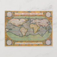 Typus Orbis Terrarum, kaart van de wereld