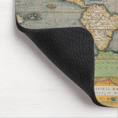 Typus Orbis Terrarum, kaart van de wereld Muismat (Hoek)