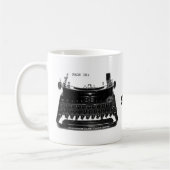 TYPWRITER-screenwriter FADE IN - Gepersonaliseerd Koffiemok (Links)