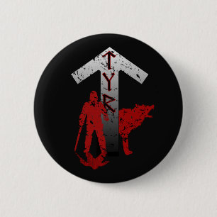 Tyr en Fenrir Button