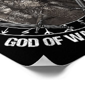 Tyr Gods of War and Justice Viking Nordic My Poster (Hoek)