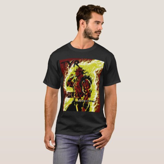 TYR ON FIRE....GALAXY REMIXED VOLUME 1 T-SHIRT (Voorkant volledig)