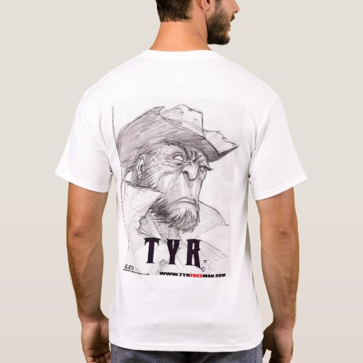 TYR T-SHIRT WIT (Achterkant)