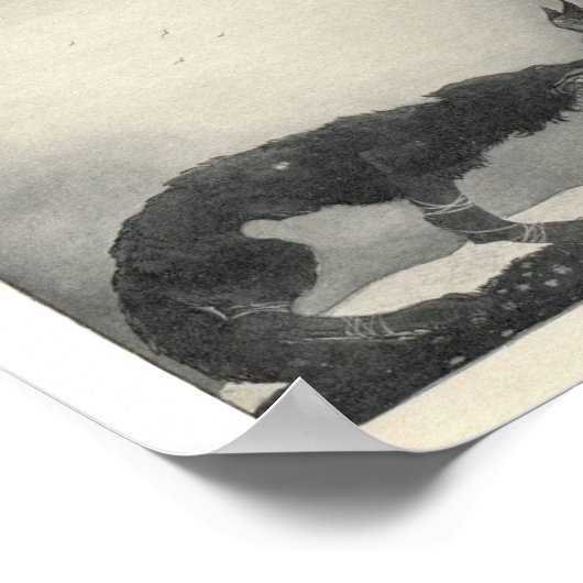 Tyr und Fenrir Poster (Hoek)