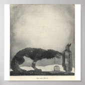 Tyr und Fenrir Poster (Voorkant)