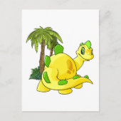 Tyrannian yellow Chomby gazing Briefkaart (Voorkant)