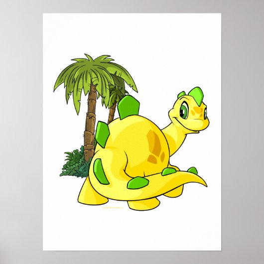 Tyrannian yellow Chomby gazing Poster (Voorkant)