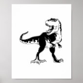 Tyrannosaur dinosaur poster (Voorkant)