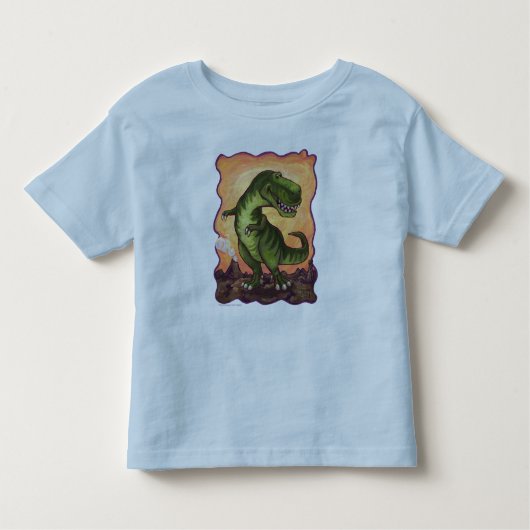 Tyrannosaurus Art Topjes Kinder Shirts (Voorkant)