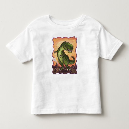 Tyrannosaurus Art Topjes Kinder Shirts (Voorkant)