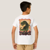 Tyrannosaurus Art Topjes T-shirt (Achterkant volledig)