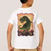 Tyrannosaurus Art Topjes T-shirt (Achterkant)