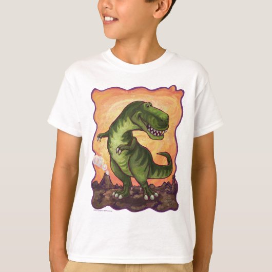 Tyrannosaurus Art Topjes T-shirt (Voorkant)