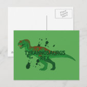 Tyrannosaurus Briefkaart (Voorkant / Achterkant)