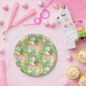 TYRANNOSAURUS, CUTE T-REX, EENVOUDIGERE BUNNY DINO PAPIEREN BORDJE (Feest)