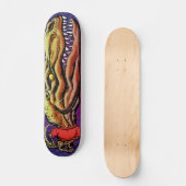 Tyrannosaurus Decks Skateboard (Gouden Variant) (Voorkant)