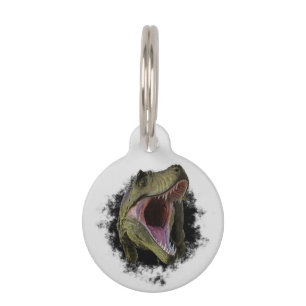 Tyrannosaurus Dinosaur Pet Dog Cat Lost ID Huisdierpenning