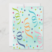 Tyrannosaurus Dinosaur Roar Kids Birthday Kaart (Achterkant)