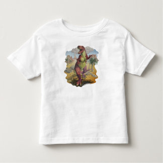 Tyrannosaurus Dinosaur White Tshirt