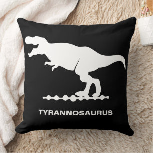 Tyrannosaurus Dinosaurus Silhouet Kussen