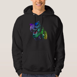 Tyrannosaurus dinosaurus T rex met zonnebril en H Hoodie