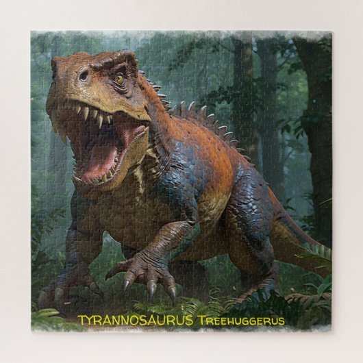 Tyrannosaurus Fun Ecology Legpuzzel (Verticaal)