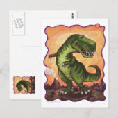 Tyrannosaurus Gifts & Accessoires Briefkaart (Voorkant / Achterkant)
